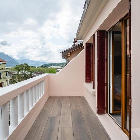 Le Nid Du Favre I - Charming Studio With Stunning Lake View Annecy Exteriér fotografie