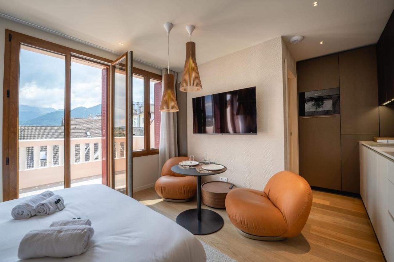 Le Nid Du Favre I - Charming Studio With Stunning Lake View Annecy Exteriér fotografie